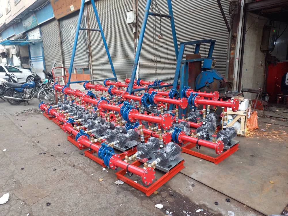 نمونه کار بوستر پمپ