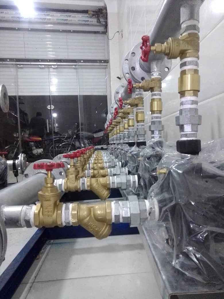 نمونه کار بوستر پمپ پروژه ۵۶۰ هکتاری پردیسان قم